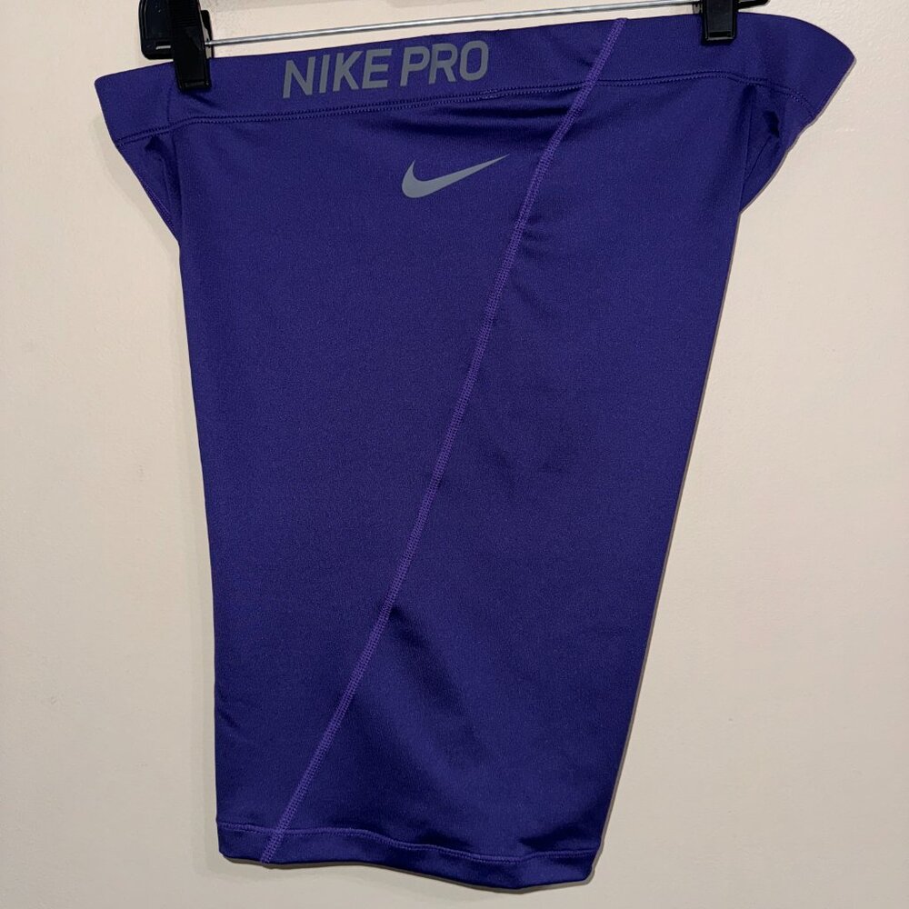 Nike Pro WNBA Team Issue Compression 8” Shorts Purple Womens 2XL CW4244-566 NEW - Picture 4 of 10